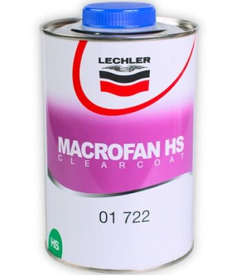 Лак 2К прозрачный MACROFAN HS 1л