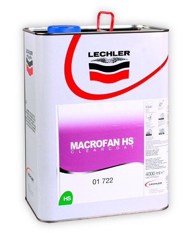 Лак 2К прозрачный MACROFAN HS 4л