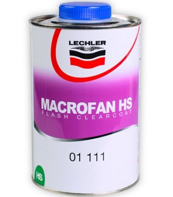 Лак 2К прозрачный быстрой сушки MACROFAN HS FLASH 1л