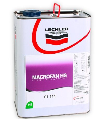 Лак 2К прозрачный быстрой сушки MACROFAN HS FLASH 4л