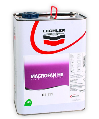 Лак 2К прозрачный быстрой сушки MACROFAN HS FLASH 4л