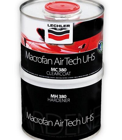 Лак 2К прозрачный воздушной сушки вкл. отвердитель MACROFAN AIRTECH UHS CLEARCOAT KIT 1л
