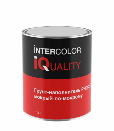IQ Грунт-наполнительPRO  3:1 мокрый-по-мокрому серый (0,9 л)
