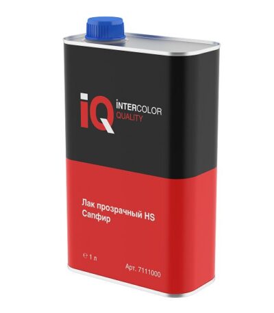 IQ Лак прозрачный HS Сапфир, 5л