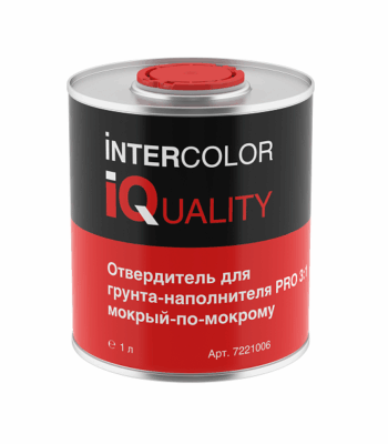 IQ Отвердитель для грунта-наполнителя PRO 3:1 мокрый-по-мокрому (1 л)