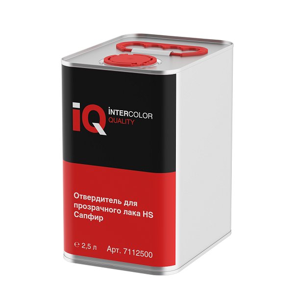 IQ Отвердитель для лака прозрачного HS Сапфир, 2,5л