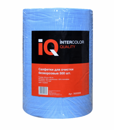 IQ Салфетки безворсовые 38 cм x 32 cм, 500шт.