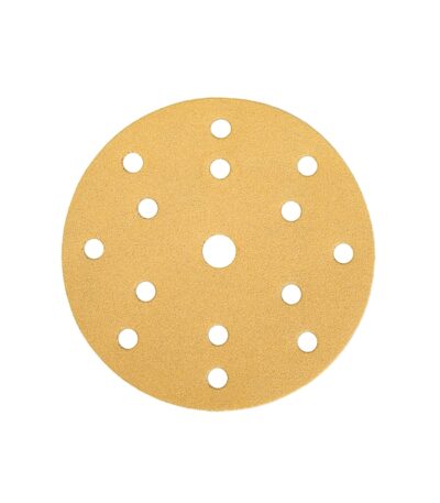 Шлиф мат на бум основе липучка GOLD 150мм 15 отв P320 100шт/кор, 10кор/уп
