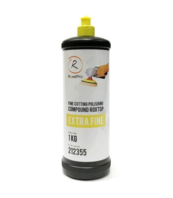 RoxelPro Абразивная полировальная паста ROXTOP EXTRA FINE (жёлтый колпачёк), тонкая, 1кг
